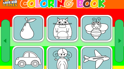 Coloring Book - Safe Kid Games